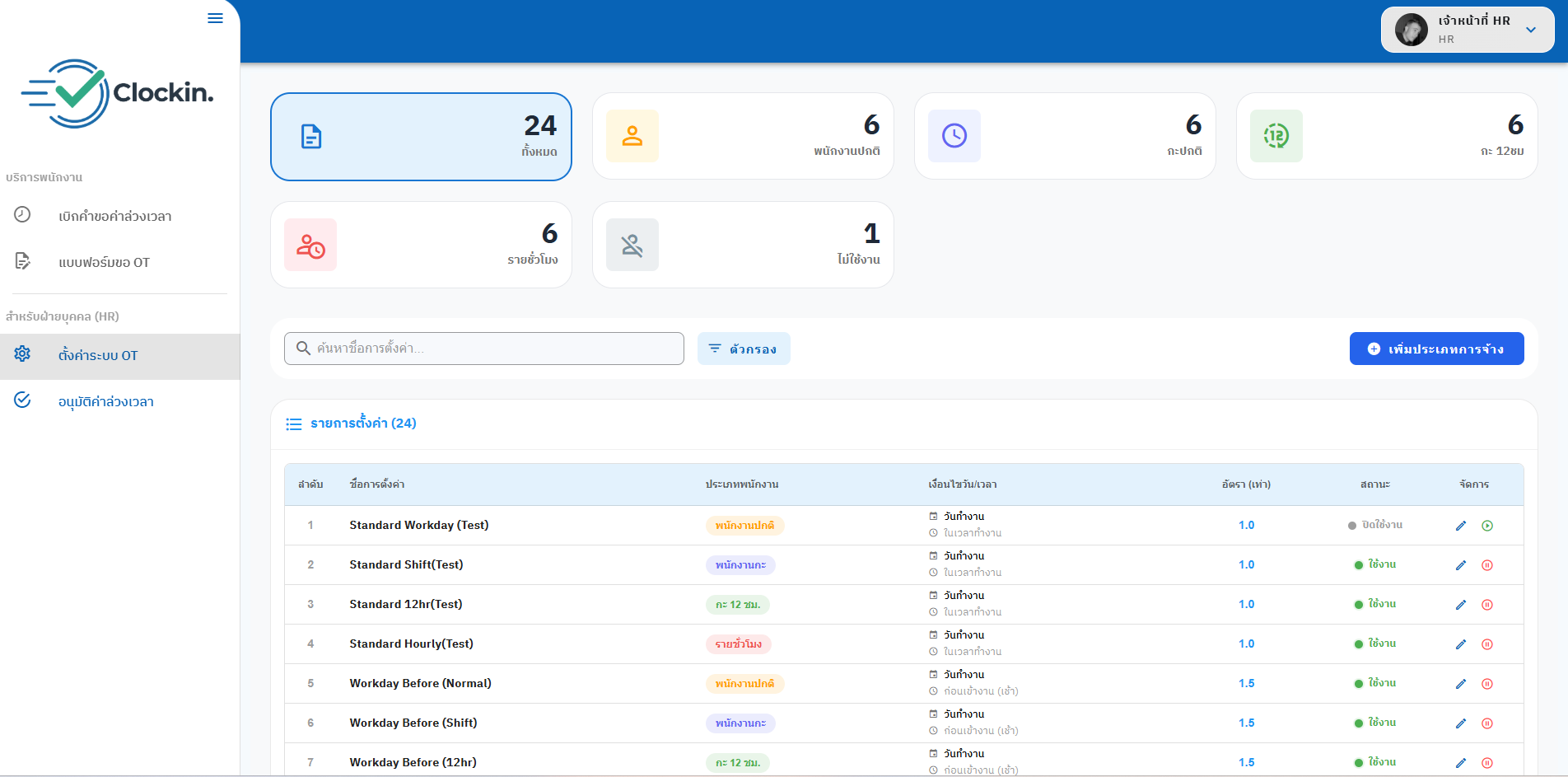 iRecruit OT System